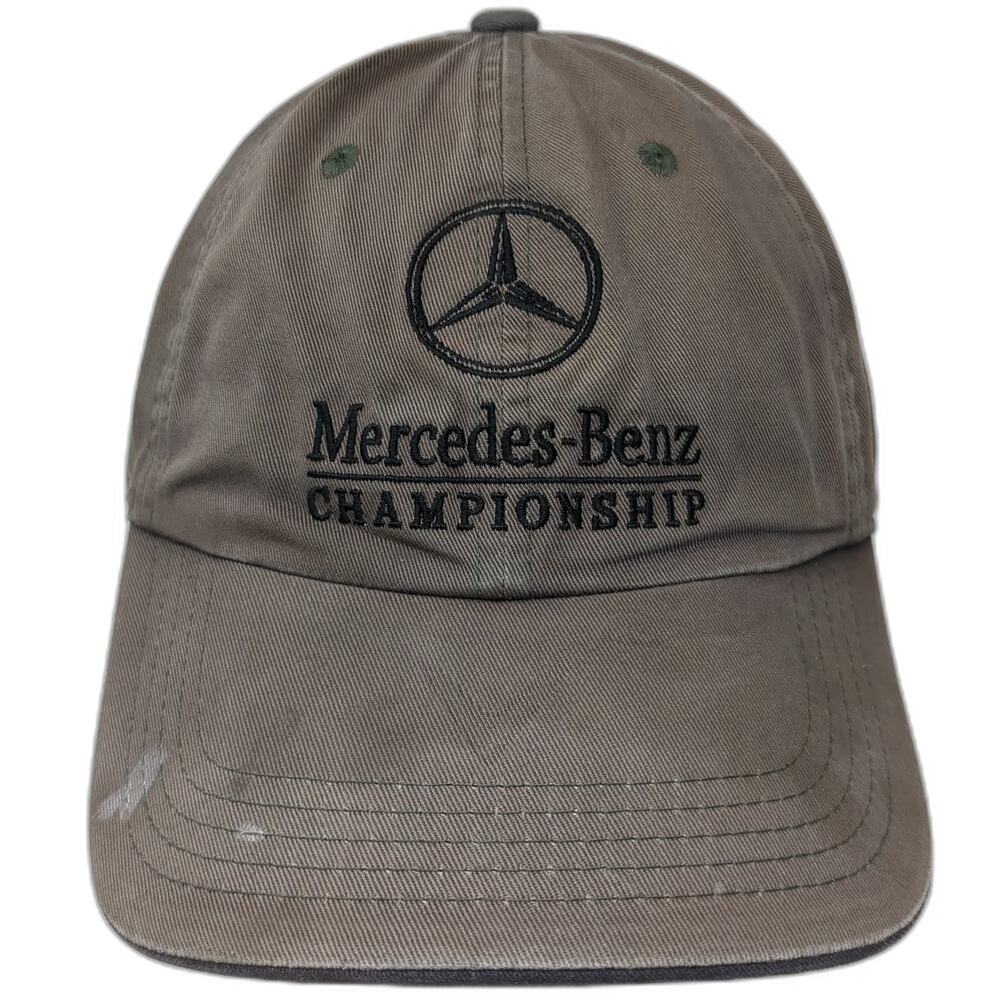 Callaway Golf Baseball Cap Brown One Size Mercedes-Benz Championship Cotton Hat